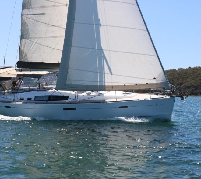 The Beneteau Oceanis 46 ‘Nanu’ just sold by Flagstaff Marine.