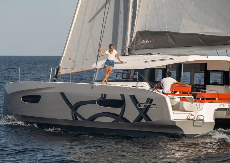 Easier, more efficient sailing with twin aft helms 