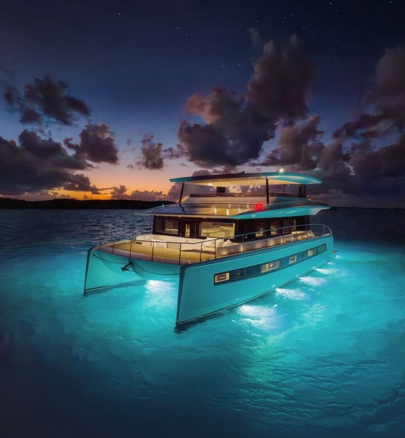 Solar Powered  Yachts and Catamarans