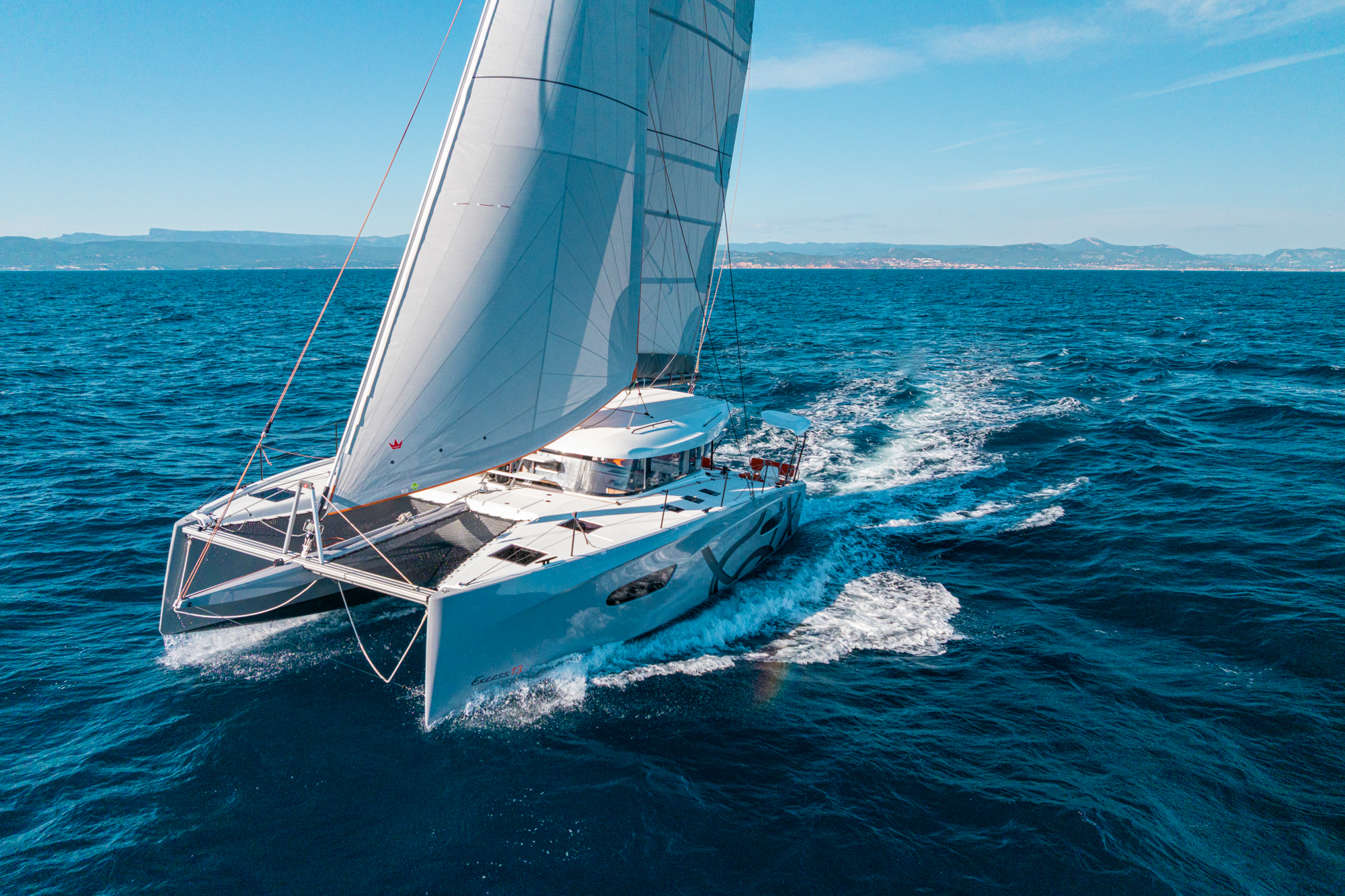 More intense sailing